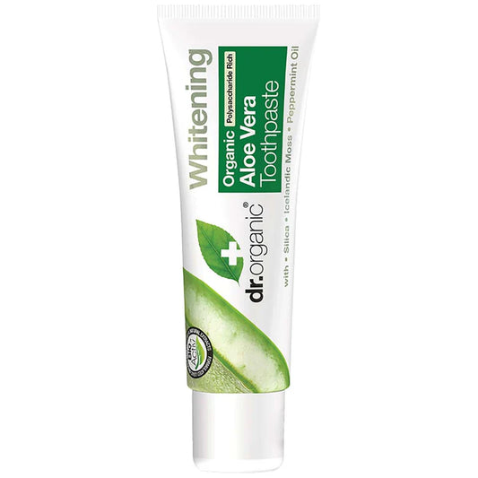 Dr Organic Aloe Vera Whitening Toothpaste