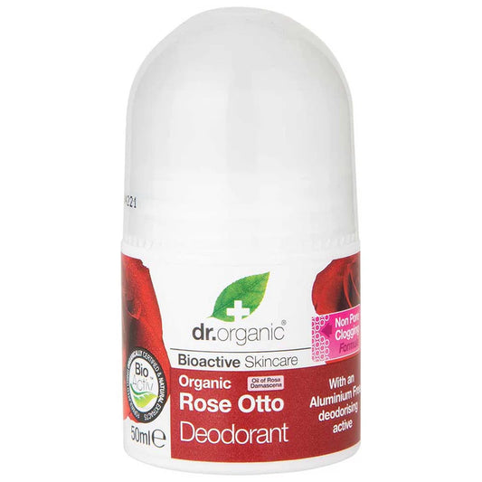 Dr Organic Rose Otto Roll-On Deodorant