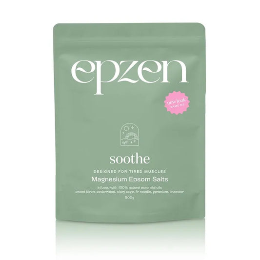 Epzen Magnesium Epsom Salts - Soothe 900g