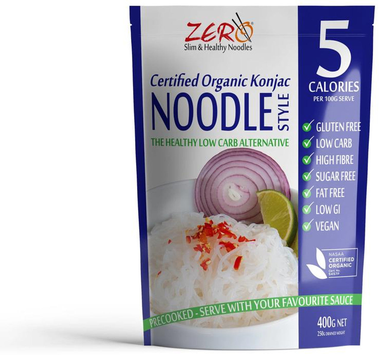 Zero Slim & Healthy - Organic Konjac Noodles 400g