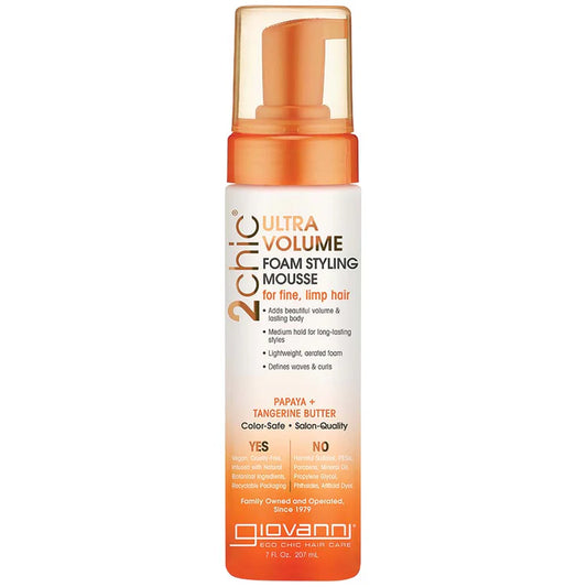 Giovanni Chic Ultra Volume Foam Styling Mousse