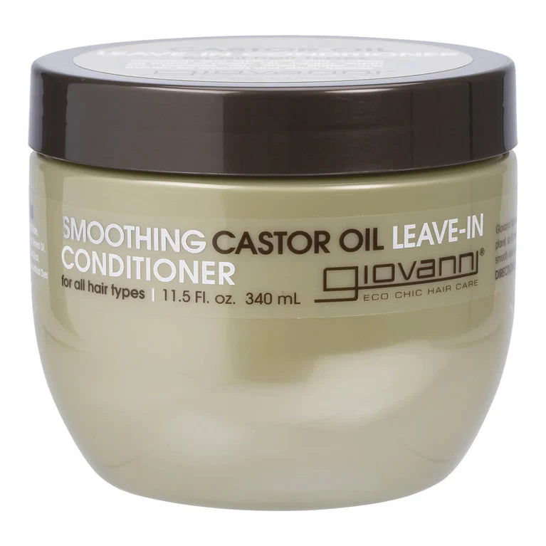 Giovanni Smoothing Castor Oil Leave-In Conditioner 340ml