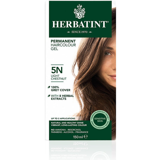 Herbatint - Permanent Haircolour Gel 5N Light Chestnut 150ml