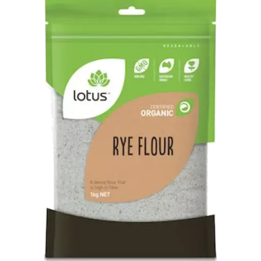 Lotus Organic Flour Rye Organic 1kg