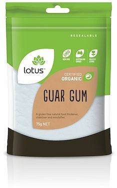 Lotus Organic Guar Gum 75g