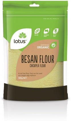 Lotus Organic Besan Flour (Chickpea Flour)