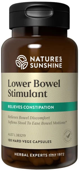 Nature's Sunshine Lower Bowel Stimulant 100 Caps