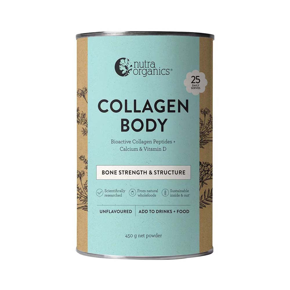 Nutra Organics-Collagen Body Unflavoured 450g Powder