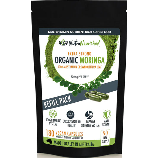 Nutra Nourish Organic Moringa 180caps