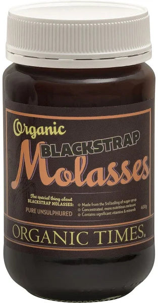 Organic Times Blackstrap Molasses 400g