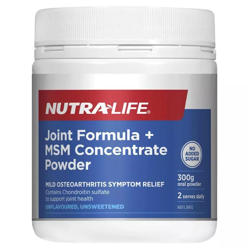 Nutra-Life Glucosamine Chondroitin MSM Joint Food 300g Powder Unflavoured