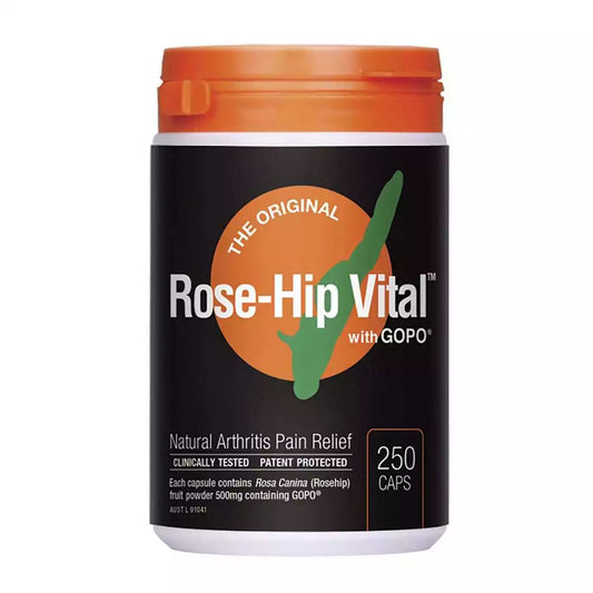 Rose-Hip Vital Arthritis Pain Relief Capsules 250 Caps