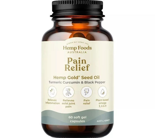 Hemp Foods Australia Pain Relief 100caps