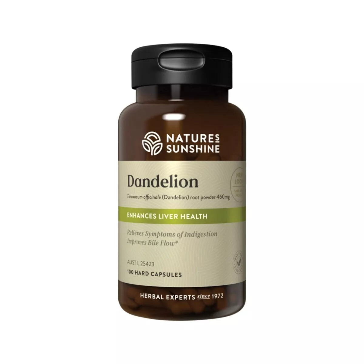 Nature's Sunshine Dandelion Liver tonic 100 Caps