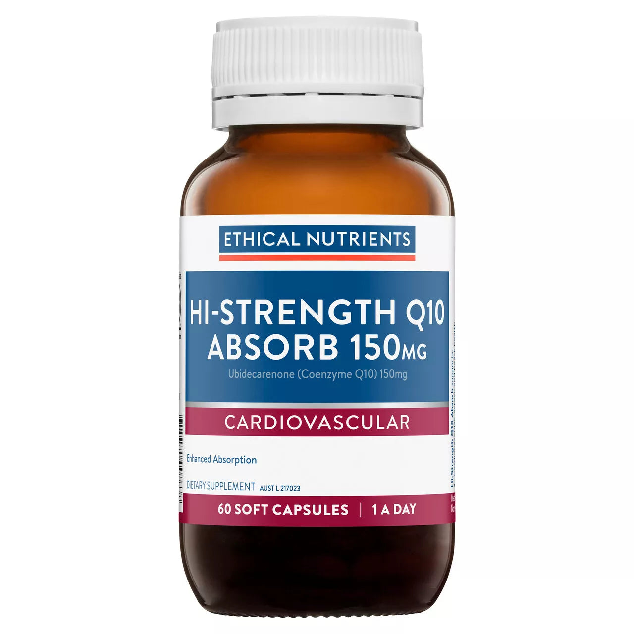 Ethical Nutrients Hi Strength Q10 150mg 60 caps