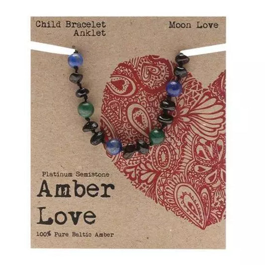 Amber Child Braceket/Anklet Moon Love