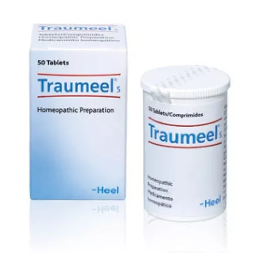 HEEL Traumeel 50 tablets natural anti-inflammatory aches pain bruises arthritis