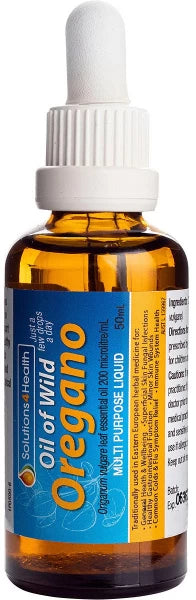 Solutions 4 Health Oil of Wild Oregano50ml