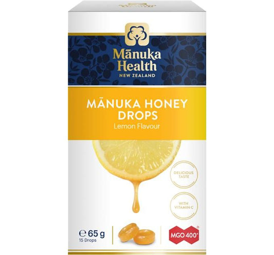 Manuka Health Manuka Honey Lemon Drops 65gm